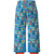Patagonia Powder Town Pants - Kids' Forest Being: Uplift Blue