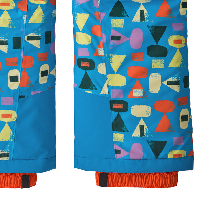 Patagonia Powder Town Pants - Kids' Forest Being: Uplift Blue
