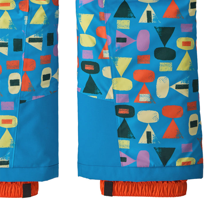 Patagonia Powder Town Pants - Kids' Forest Being: Uplift Blue