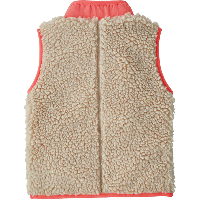 Patagonia Retro-X Vest - Infants' Natural W/Sparkle Pink