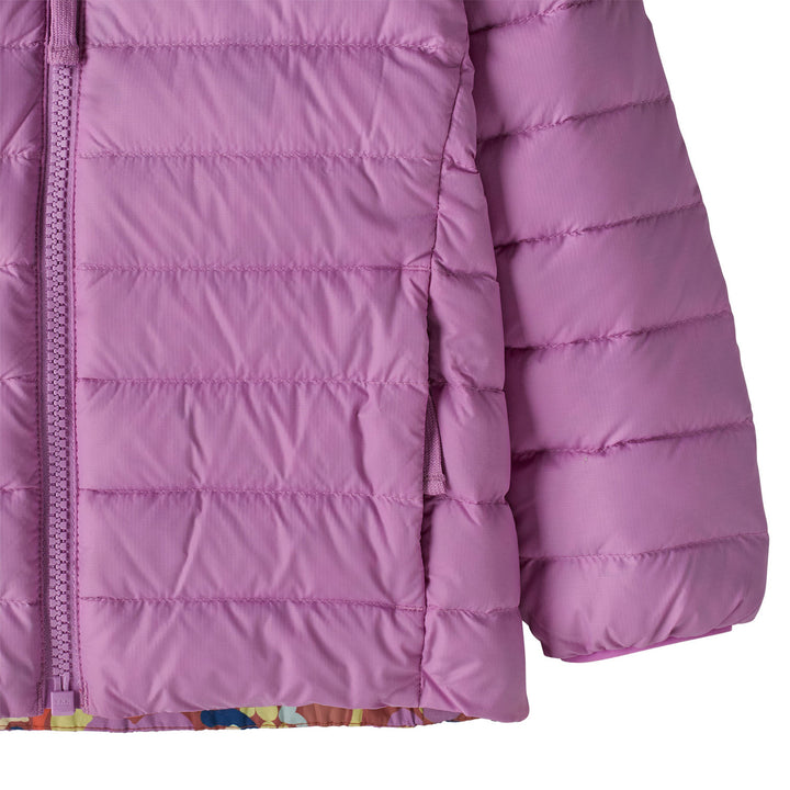 Patagonia Reversible Down Sweater Hoodie - Infants' River River: Potters Red