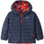 Patagonia Reversible Down Sweater Hoodie - Toddlers' Forest Being: Sizzle Red
