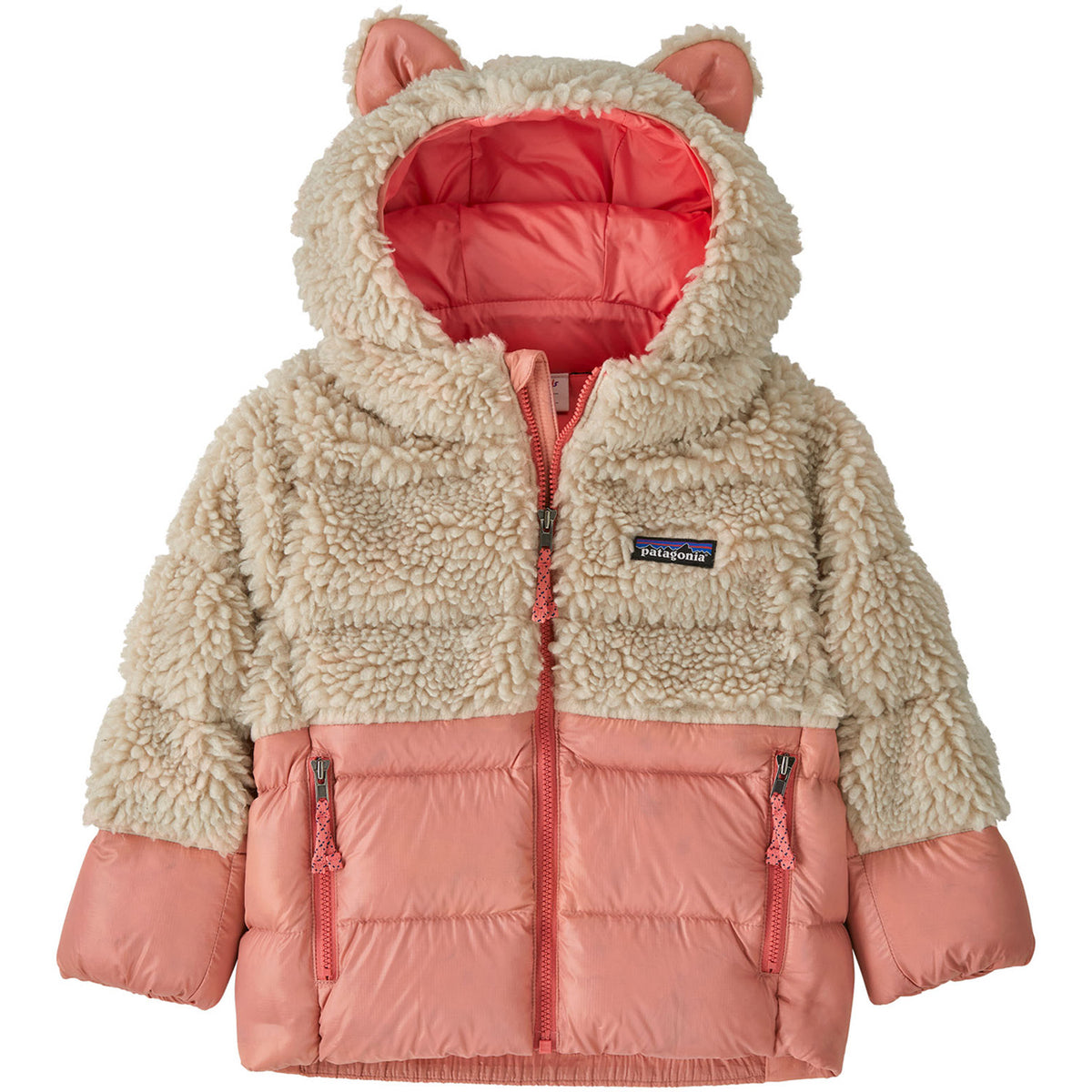 Patagonia Hi-Loft Furry Friends Jacket - Infants' Moment Pink
