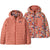 Patagonia Reversible Down Sweater Hoodie - Kids' River River: Potters Red