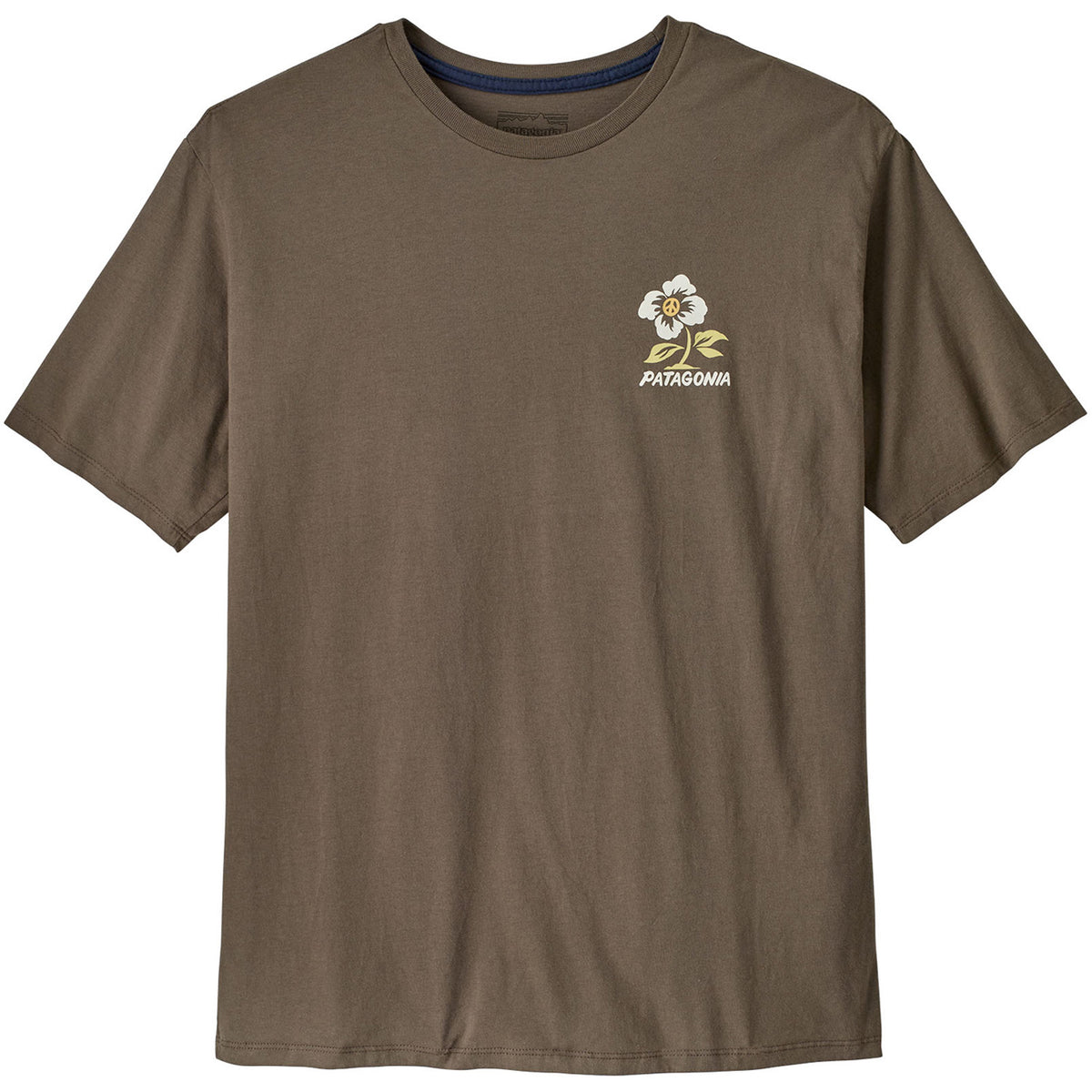 Patagonia Balance Organic T-Shirt - Men's Peace Seeds: Marlow Brown
