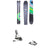 Line Skis Pandora 85 Skis + Look Pivot 2.0 11 GW Ski Bindings 2026