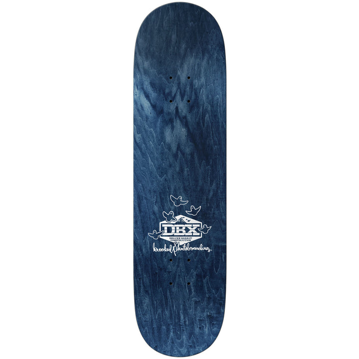 Krooked Eyes Bright Orange DBX 8.5 Skateboard Deck