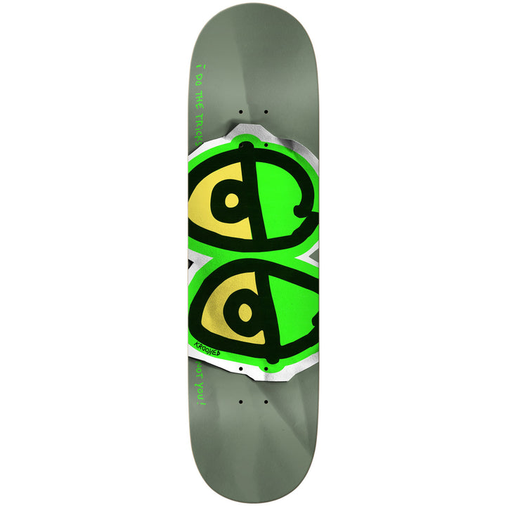 Krooked Eyes Light Green Full SE DBX 8.25 Skateboard Deck