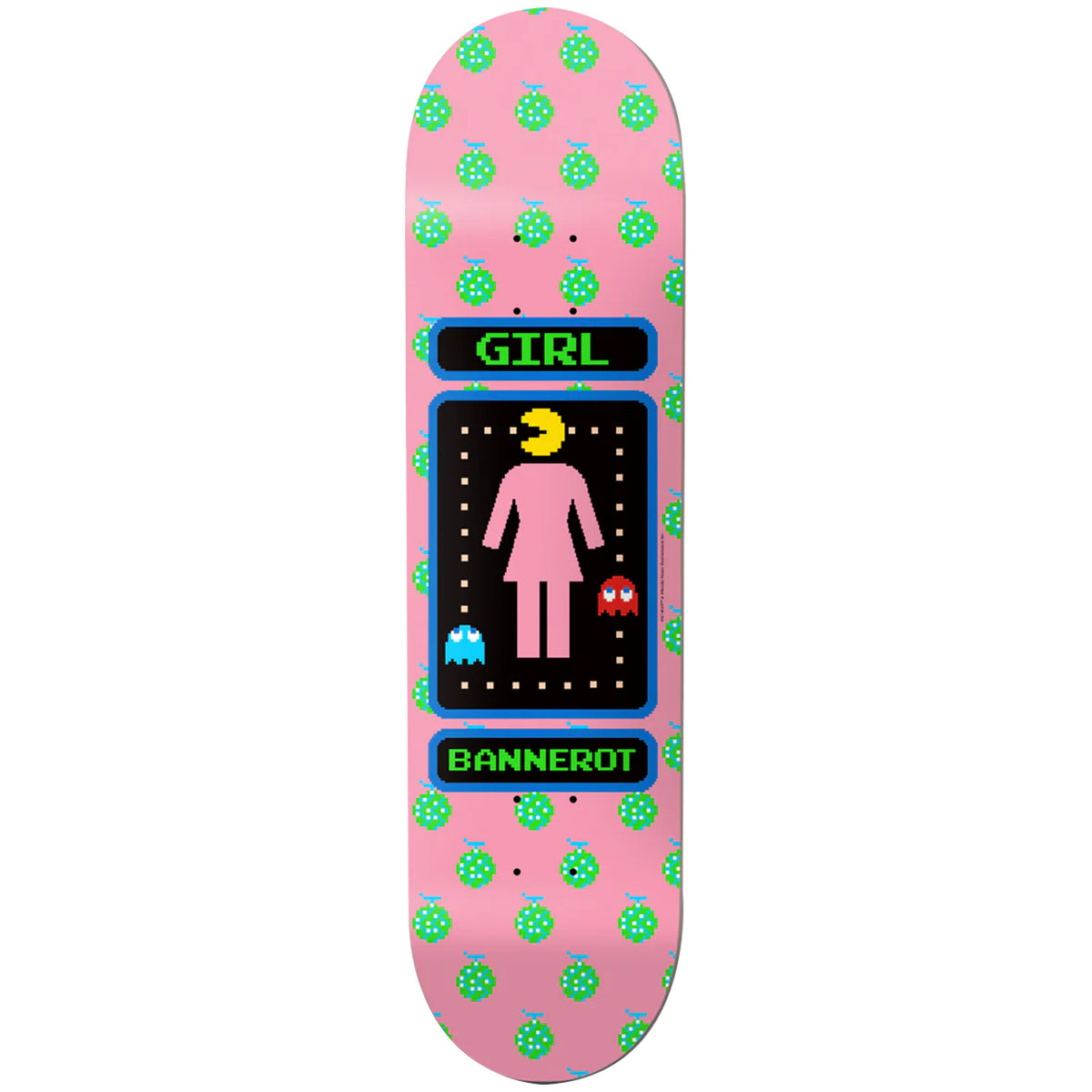 Girl Bannerot Pac-Man 8.25 Skateboard Deck