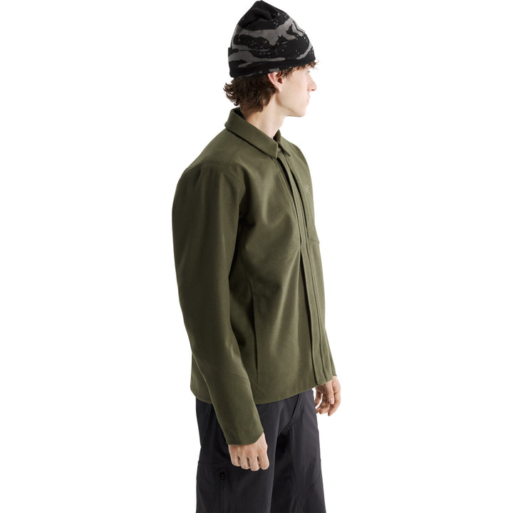 Arc'teryx Sawyer Wool Overshirt - Men's Tatsu Heather