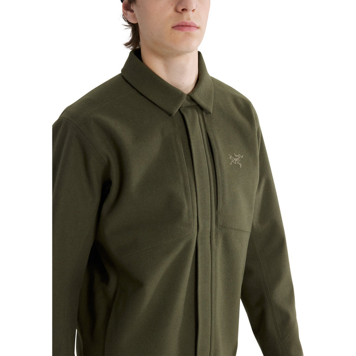 Arc'teryx Sawyer Wool Overshirt - Men's Tatsu Heather