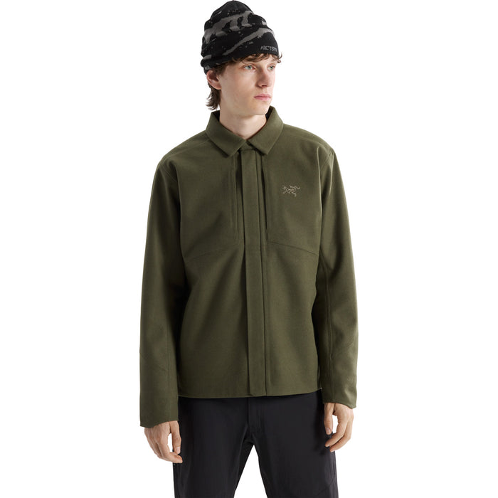 Arc'teryx Sawyer Wool Overshirt - Men's Tatsu Heather