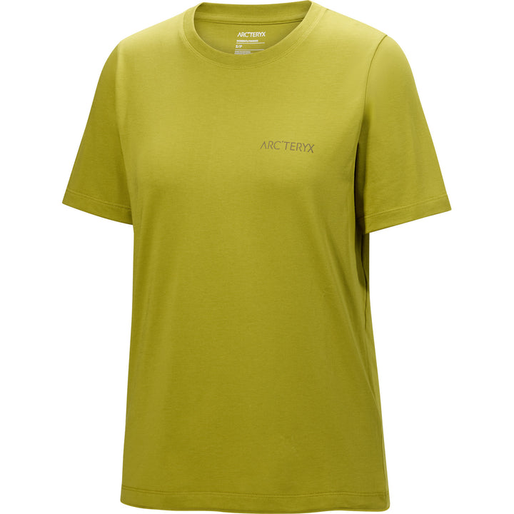 Arc'teryx Kragg SL Cotton Blurred Bird Crew Short-Sleeve T-Shirt - Women's Olive Moss/Tatsu