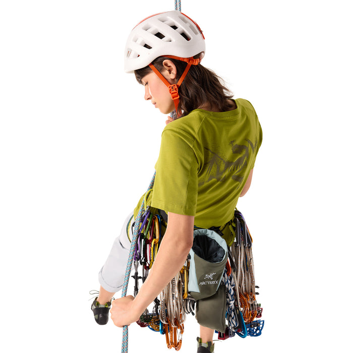 Arc'teryx Kragg SL Cotton Blurred Bird Crew Short-Sleeve T-Shirt - Women's Olive Moss/Tatsu