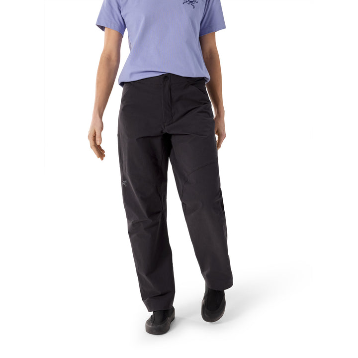 Arc'teryx Clarkia Cotton Wide Leg Pants - Women's Black