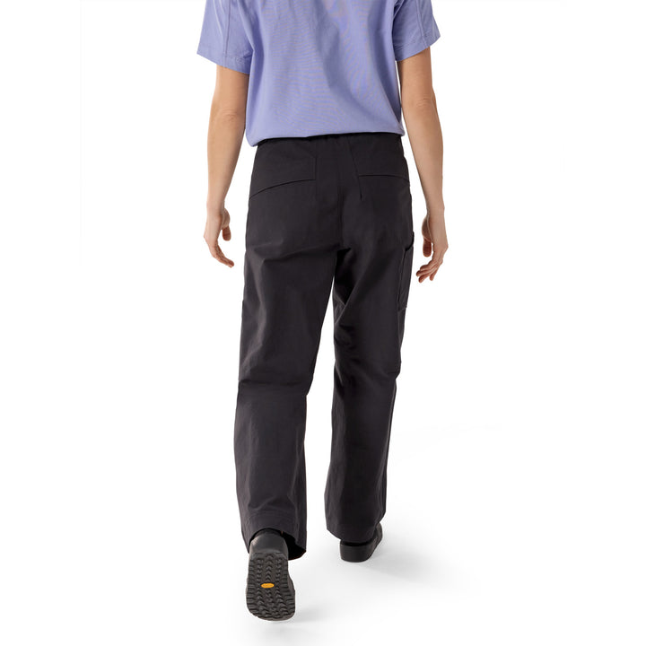 Arc'teryx Clarkia Cotton Wide Leg Pants - Women's Black