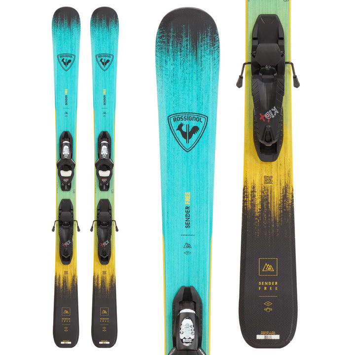 Rossignol Sender Free Jr Skis + Kid X 4 GW Bindings - Kids' 2026