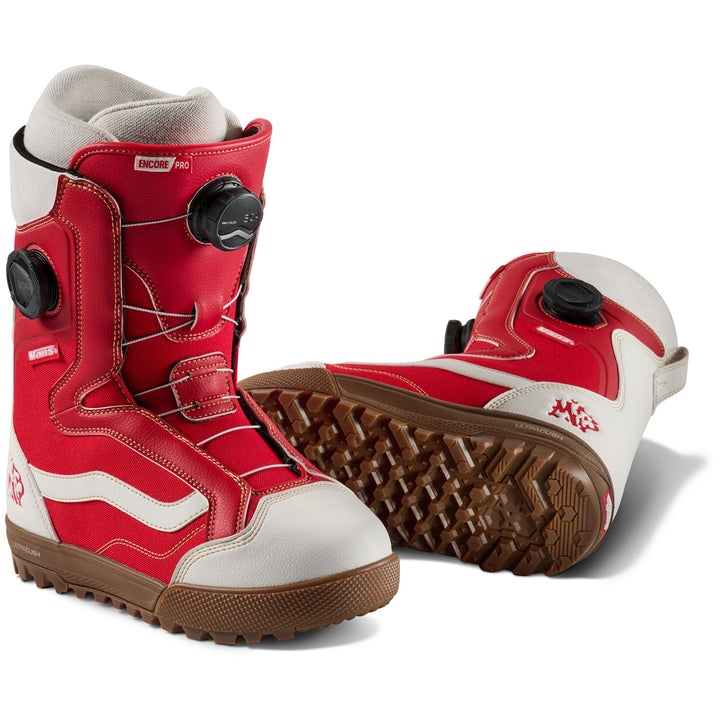 Vans Encore Pro x Mia Snowboard Boots - Women's 2026 Racing Red/Marshmallow