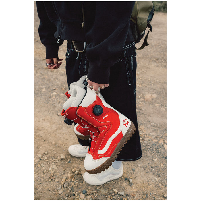Vans Encore Pro x Mia Snowboard Boots - Women's 2026 Racing Red/Marshmallow