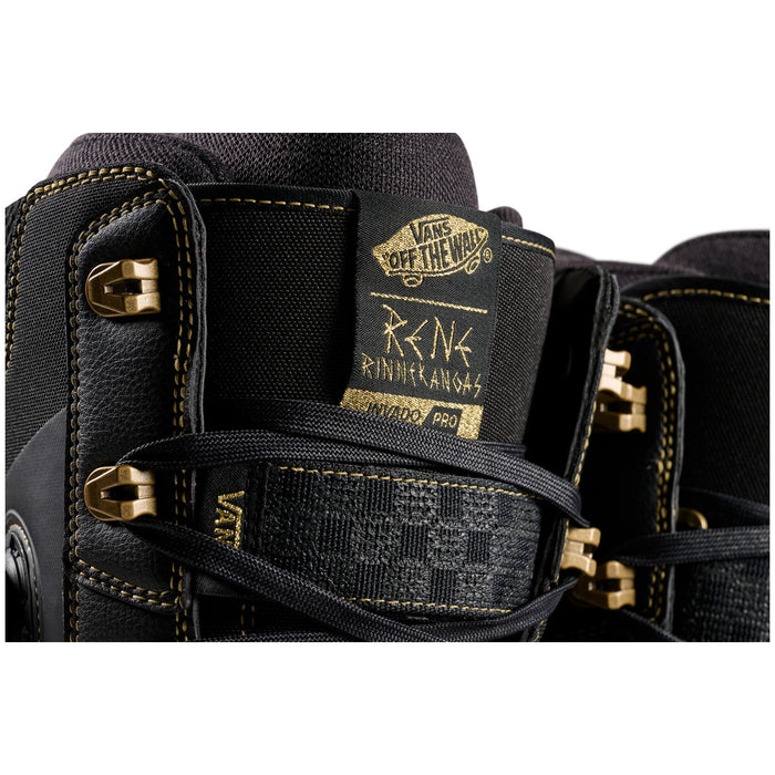 Vans Invado Pro x Rene Snowboard Boots 2026 Black/Gold