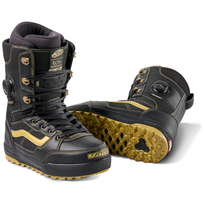 Vans Invado Pro x Rene Snowboard Boots 2026 Black/Gold
