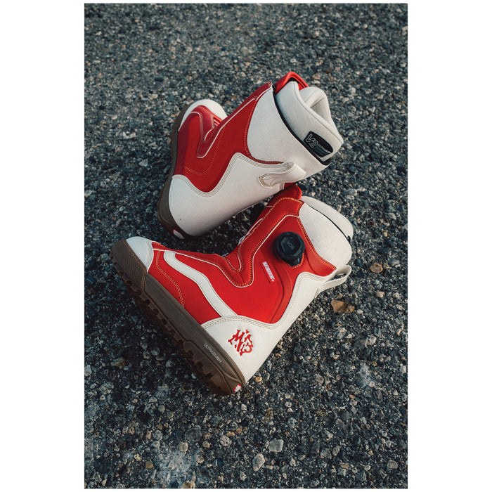 Vans Encore Pro x Mia Snowboard Boots - Women's 2026 Racing Red/Marshmallow