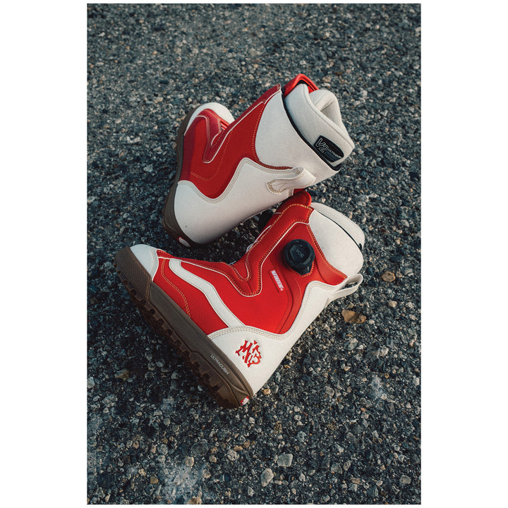 Vans Encore Pro x Mia Snowboard Boots - Women's 2026 Racing Red/Marshmallow