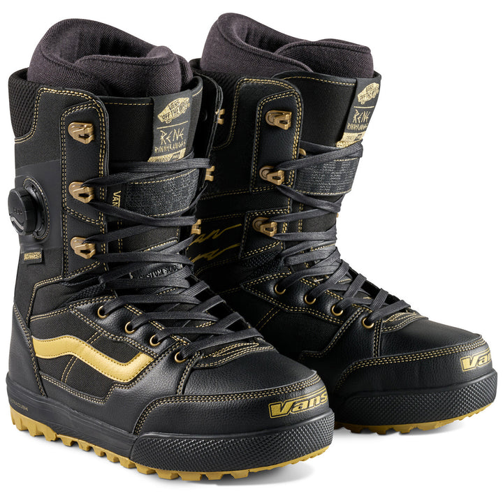 Vans Invado Pro x Rene Snowboard Boots 2026 Black/Gold