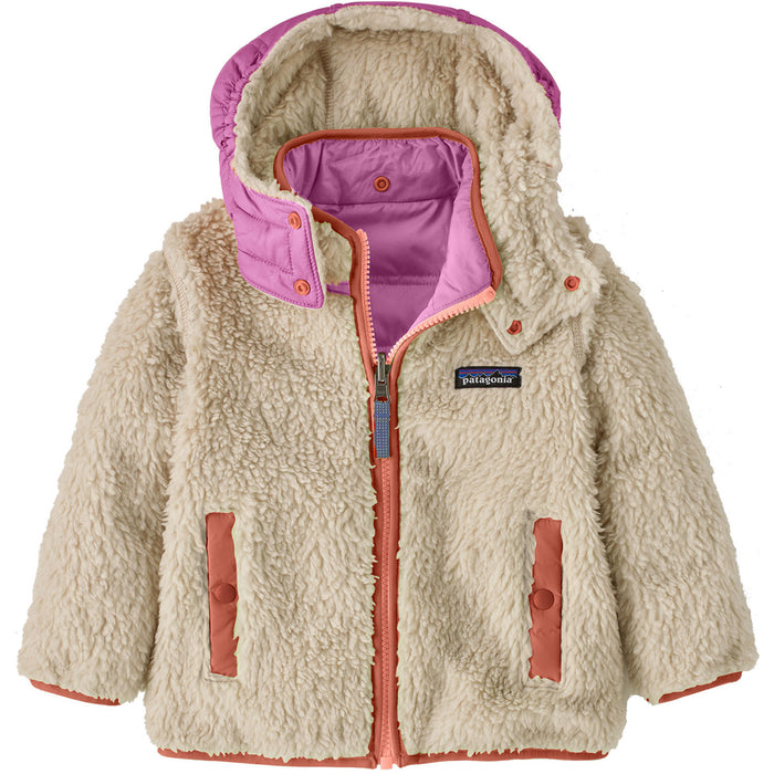 Patagonia Reversible Tribbles Hoodie - Infants' Barnacle Blue