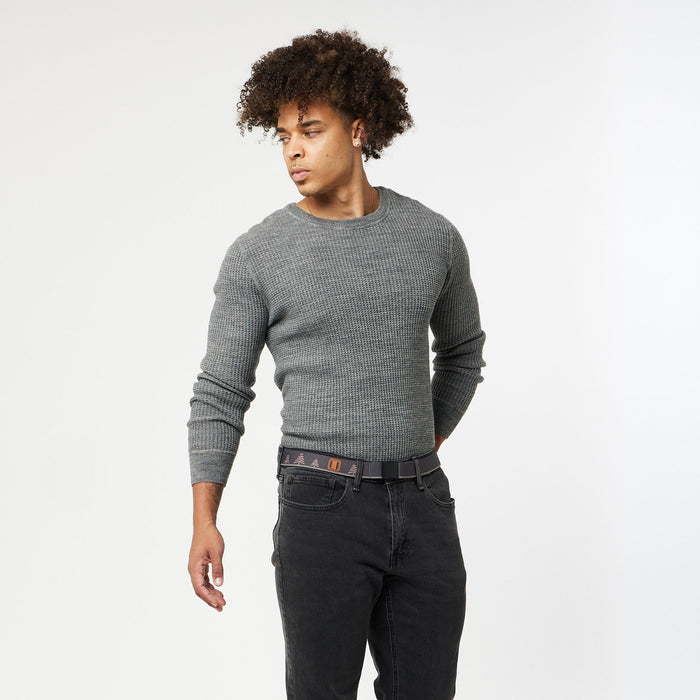 Arcade Blackwood Slim Belt Charcoal/Blush