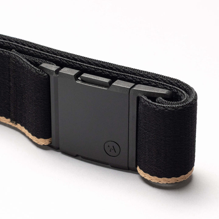 Arcade Blackwood Long Belt Black/Sand