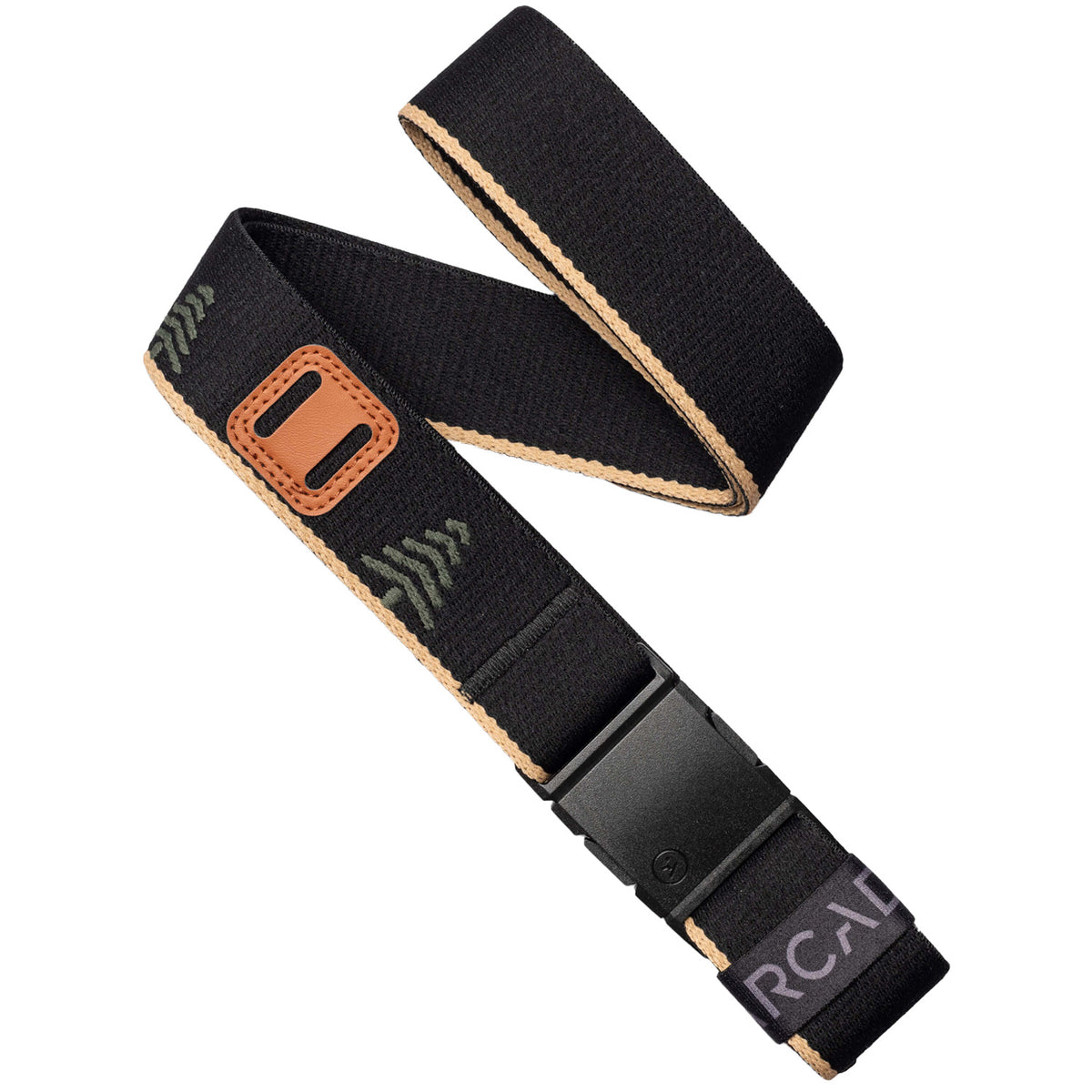 Arcade Blackwood Long Belt Black/Sand
