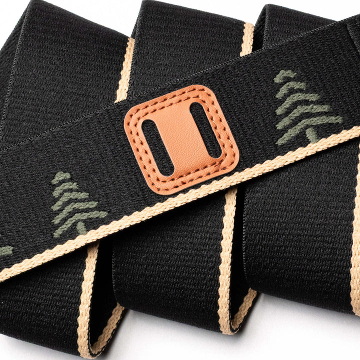 Arcade Blackwood Long Belt Black/Sand