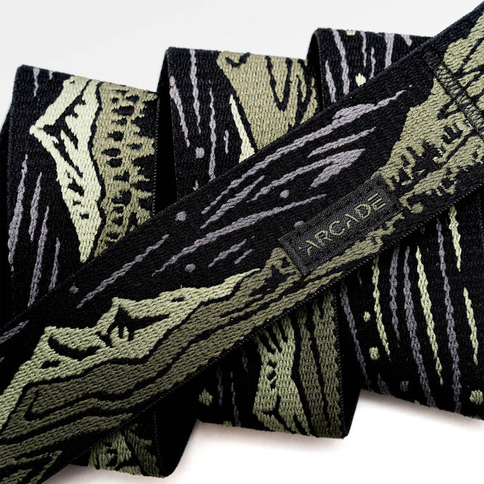 Arcade Out of Range Long Belt Ivy Green