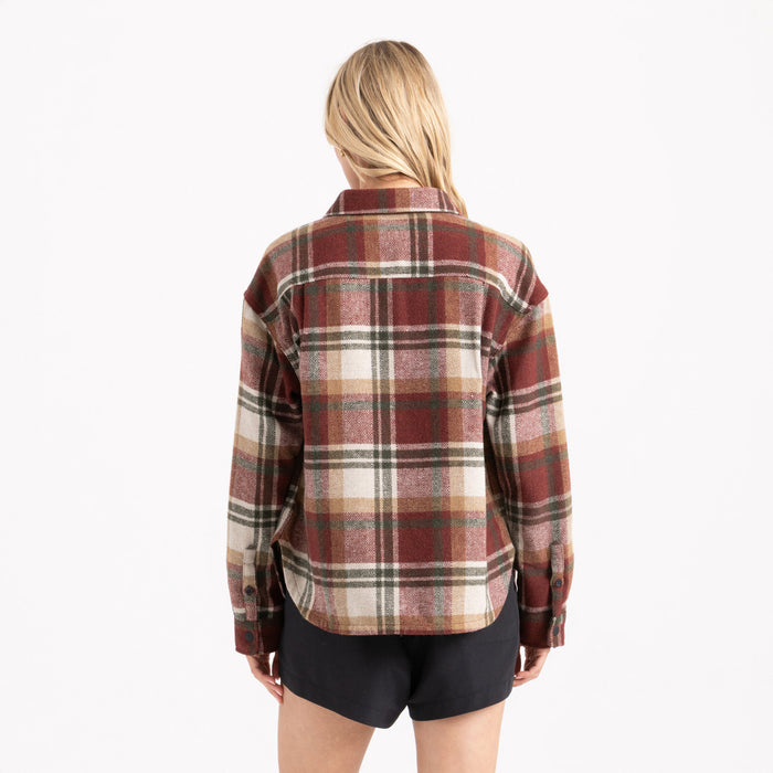 Roark Amberley Shirt Jacket - Women's Sangria