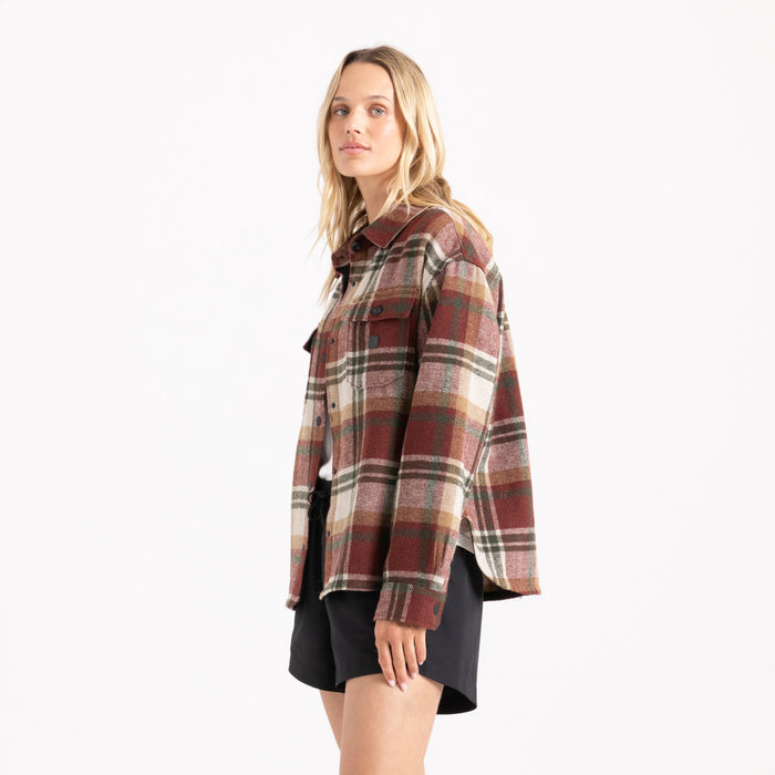 Roark Amberley Shirt Jacket - Women's Sangria