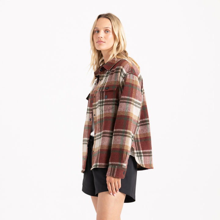 Roark Amberley Shirt Jacket - Women's Sangria
