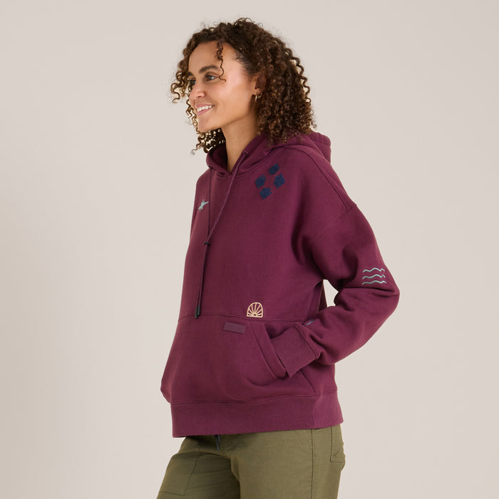 Roark Hiker Hoodie - Women's Blackberry