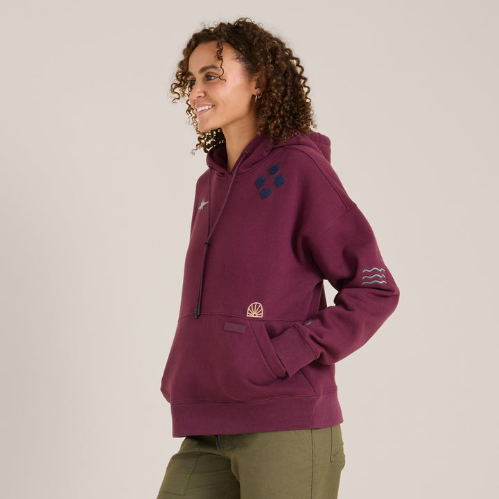 Roark Hiker Hoodie - Women's Blackberry