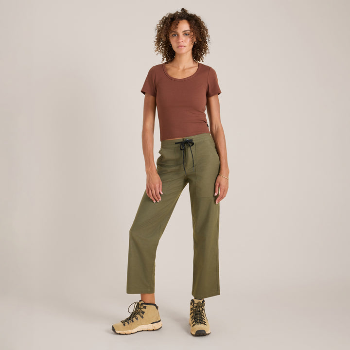 Roark Wind Worn T-Shirt - Women's Sepia