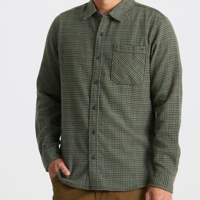 Roark Crossroads Flannel - Men's Dark Forest