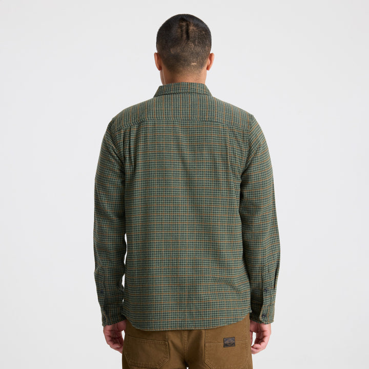 Roark Crossroads Flannel - Men's Dark Forest