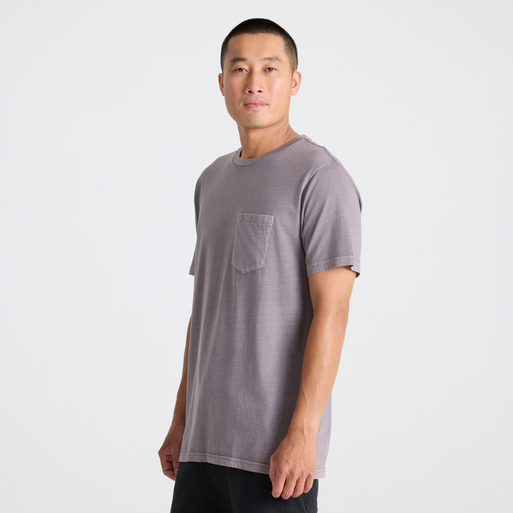 Roark Made To Fade T-Shirt - Men's Washed Shark