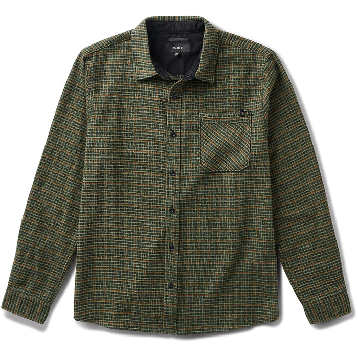 Roark Crossroads Flannel - Men's Dark Forest