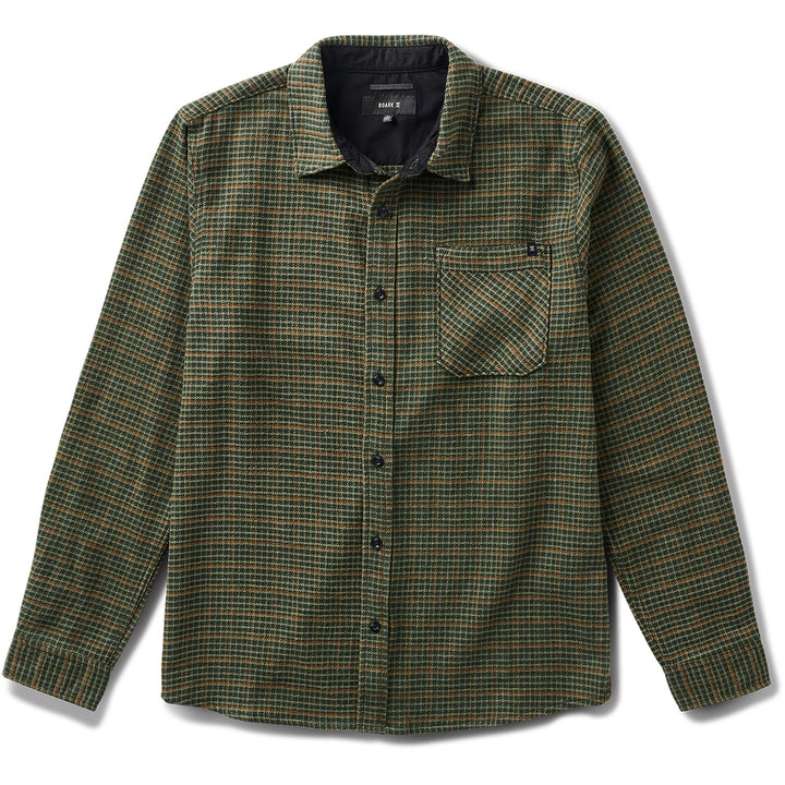 Roark Crossroads Flannel - Men's Dark Forest