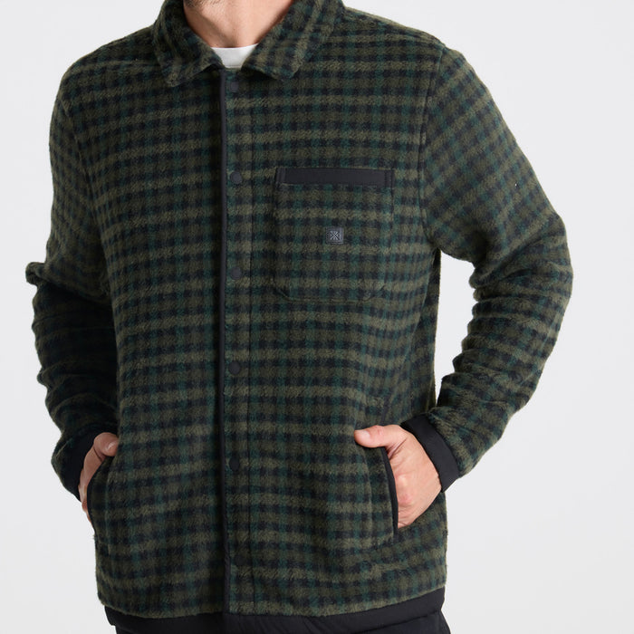 Roark Ember Overshirt - Men's Dark Forest