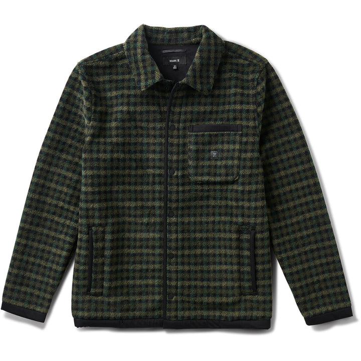 Roark Ember Overshirt - Men's Dark Forest