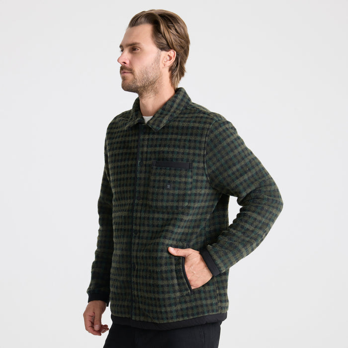 Roark Ember Overshirt - Men's Dark Forest