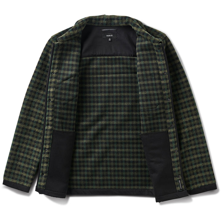 Roark Ember Overshirt - Men's Dark Forest