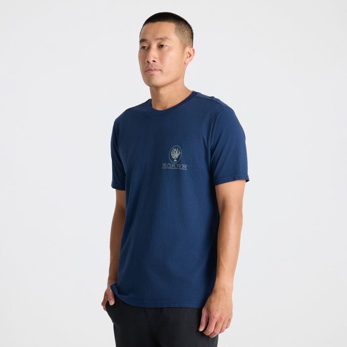 Roark Seaweed Knowledge T-Shirt - Men's Navy